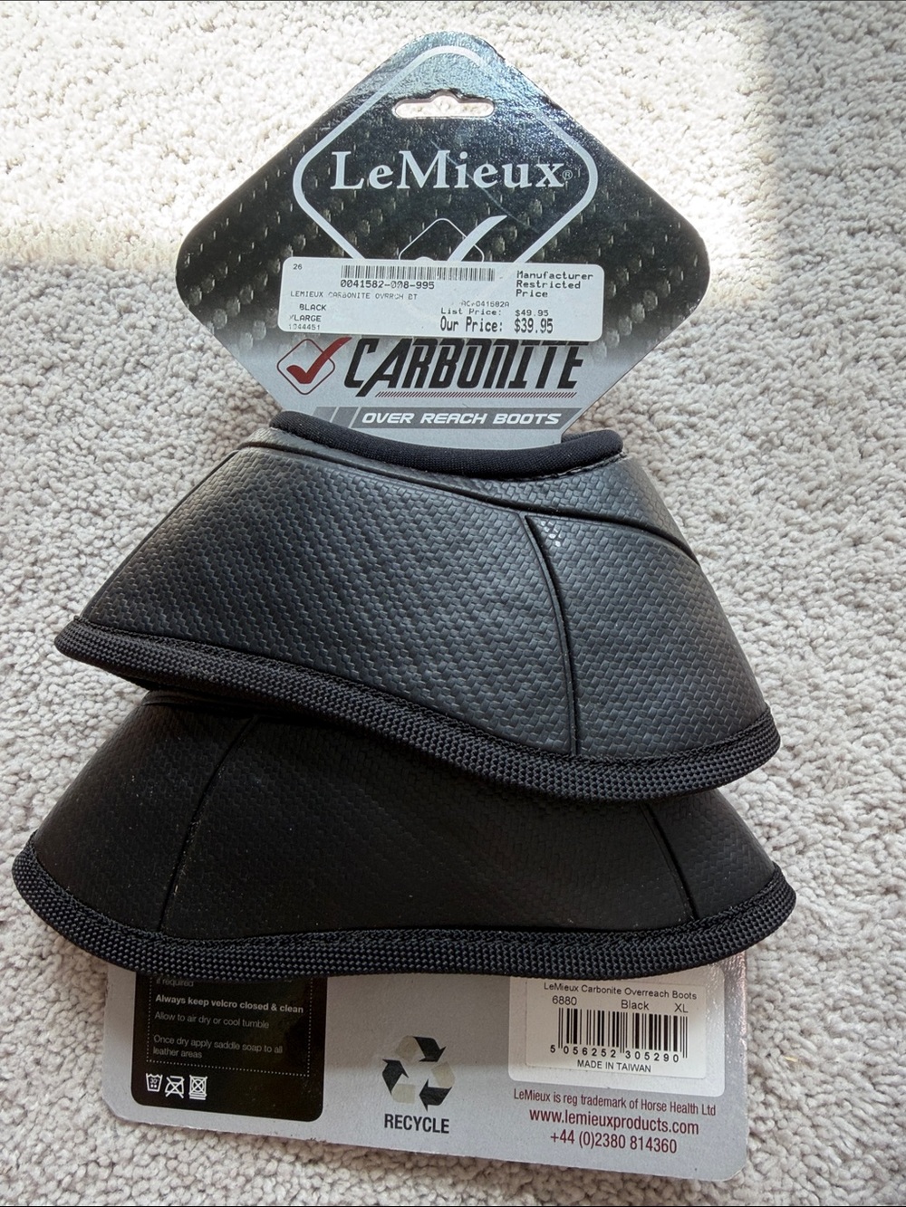 Le Mieux Carbonite Overreach Boots Sz XL New $40